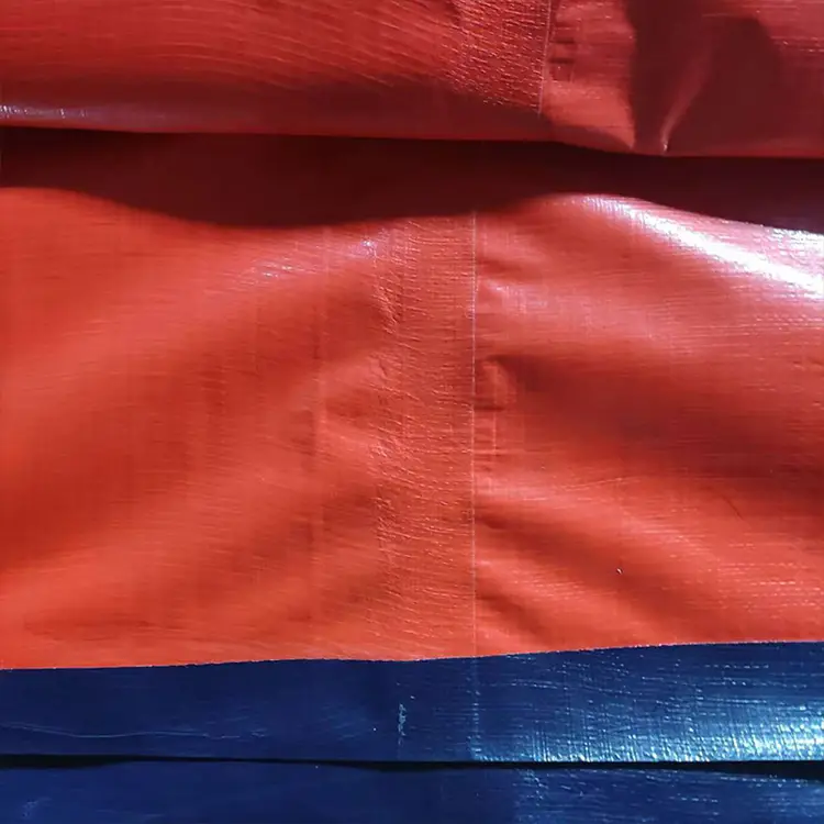 150gsm orange pe tarpaulin roll