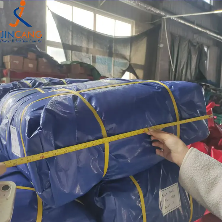 180g madilim na asul na pilak pe tarpaulin