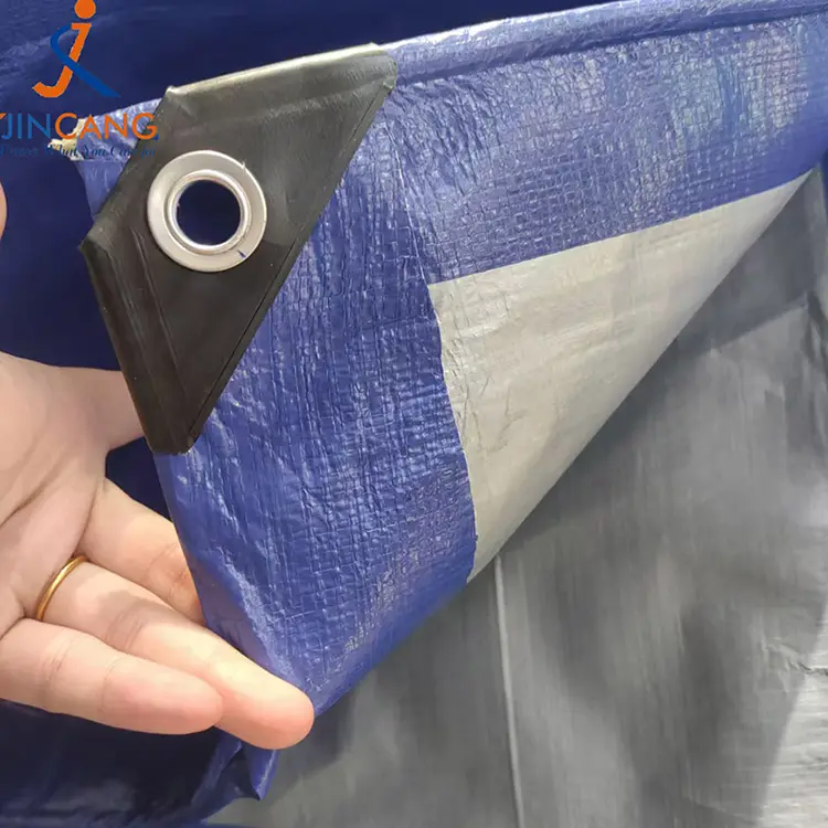 180g madilim na asul na pilak pe tarpaulin