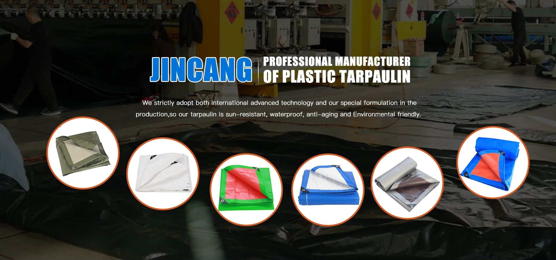 China plastic tarpaulins