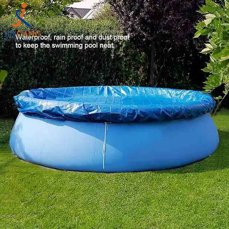 Silver Blue Swimming Pool Cover