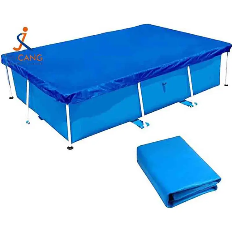 Silver Blue Swimming Pool Cover