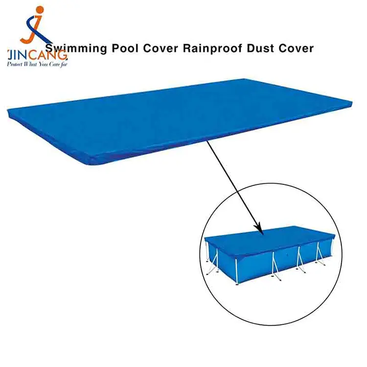 Silver Blue Swimming Pool Cover