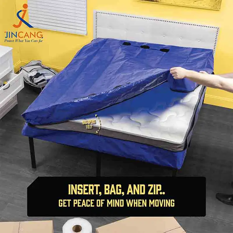 Hindi tinatagusan ng tubig na mga bag ng Mattress