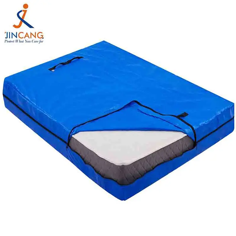 Zippered PE mattress storage bag