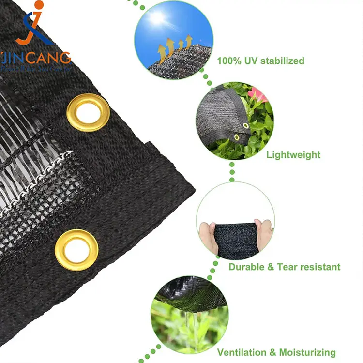 Pinipigilan ang araw at binabawasan ang net shade net